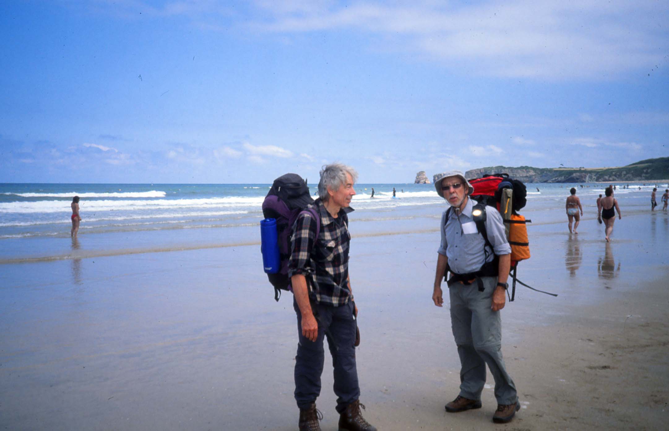 Start am Strand von Hendaye